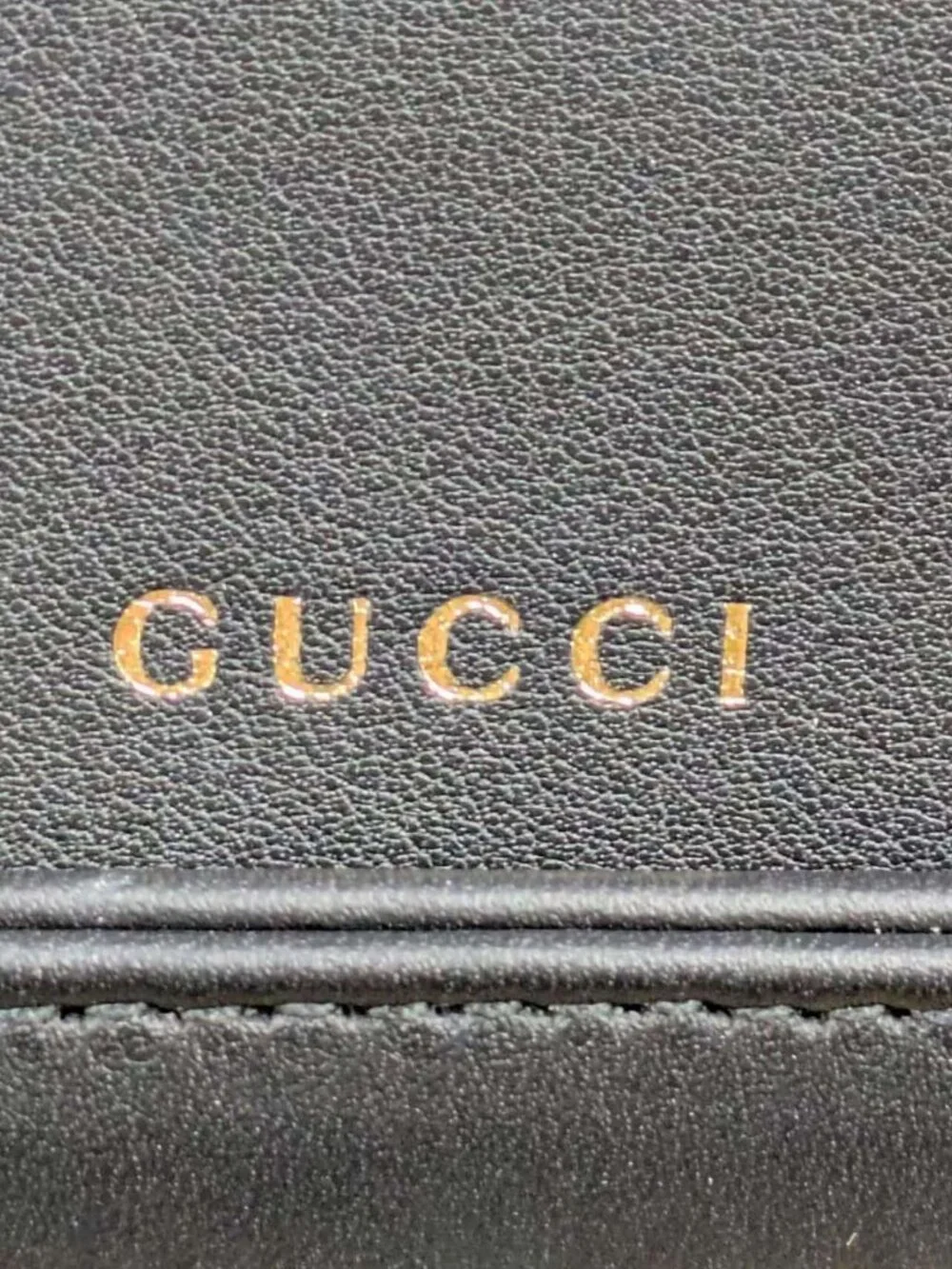 Gucci GG Supreme Monogram Canvas Horsebit 1955 Medium Flap Bag Beige Black Ebony - Picture 9 of 15